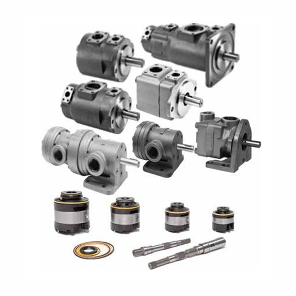 Fixed Displacement Vane Pumps SQP, SQPS, VQ, V104:134, V108:V138, V20:V30 Series
